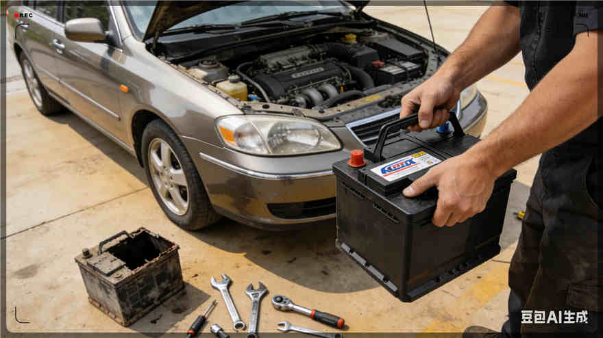 新华区汽车换电瓶电话【案例】